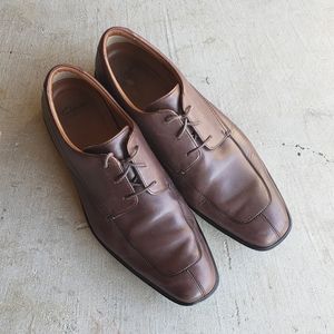 Clarks Brown Leather Dress Shoes